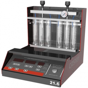 Стенд для тестирования и очистки 6-ти форсунок со встроенной УЗВ Сорокин 21.6