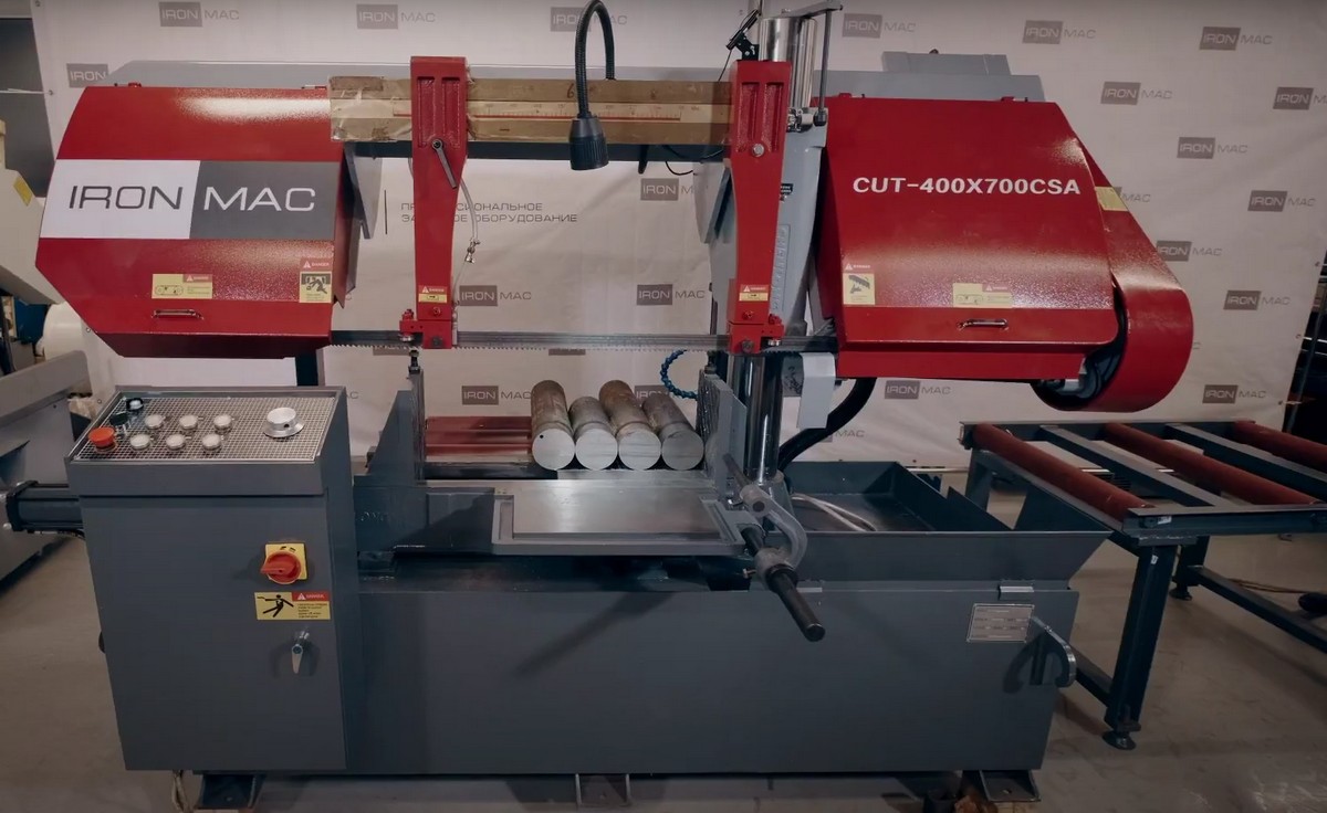 IRONMAC CUT-400x700  Портальная конструкция на колонне  Портальная конструкция на колонне обеспечивает высокую жесткость, препятствует возникновению вибраций в процессе распила, тем самым увеличивая срок службы инструмента и станка в целом  Высока...