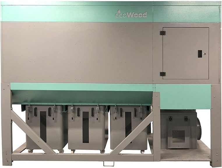 Ecowood Small Master 100  Рукавный фильтр ECOWOOD FPC-3500 (Турция)  Компактный рукавный фильтр с электромеханическим встряхиванием и контейнером-накопителем предназначен для очистки воздуха от сухой не слипающейся пыли в центральных системах аспи...